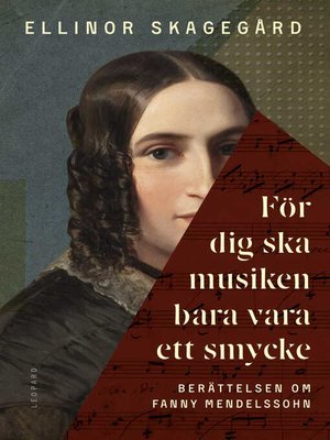 cover image of För dig ska musiken bara vara ett smycke